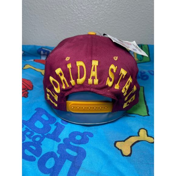 Vintage 90s Florida State Seminoles college snapback NWT - Picture 4 of 6